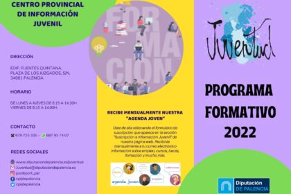 2022-05-20-Caratula-Programa-Formativo-Juventud-de-la-Diputacion-de-Palencia